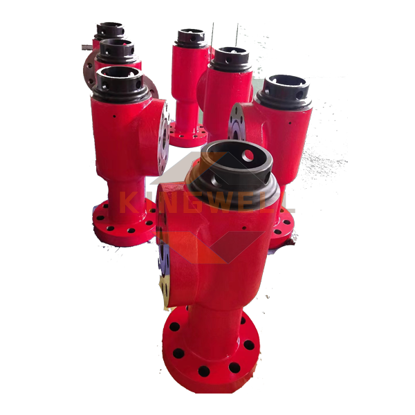 Discharge line filter assembly