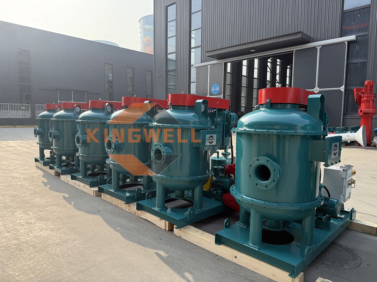 6 units of KWZCQ270 vacuum degassers