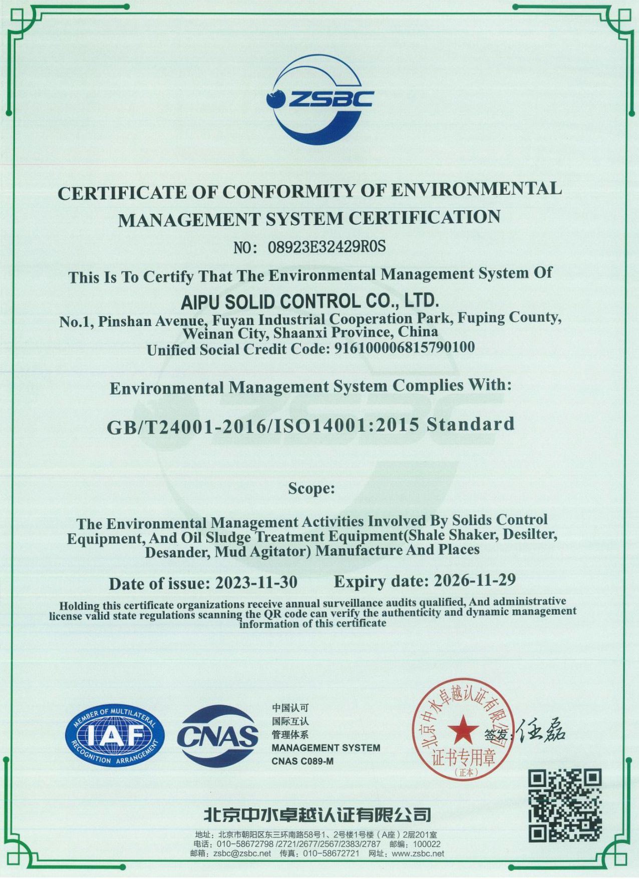ISO 14001 EN